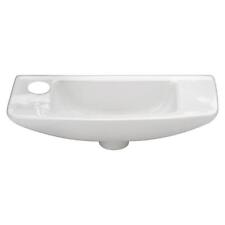 Whitehaus WH1-103L Wall Mounted Bathroom Sink in White, used for sale  Shipping to South Africa