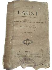 Faust édition 1893 d'occasion  Dunes