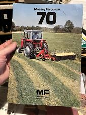 Massey Ferguson MF 70 mower conditioner tractor brochure 565 575 590 tractor, used for sale  Shipping to South Africa