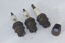 Three sparking plugs for sale  LLANDEILO