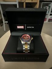 Reloj de cuarzo Invicta Marvel Spiderman edición limitada para hombre 44mm 29684 RARO segunda mano  Embacar hacia Argentina