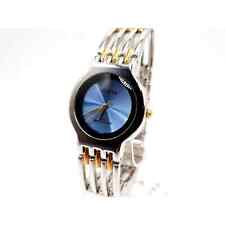 Geneva Watch Women Blue Dial Two-Tone New Battery 32mm for sale  Shipping to South Africa