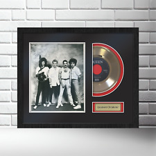 Queen – Radio Gaga - Ouro 24k lp - Moldura de carvalho - 45 discos display de parede 16"x12" comprar usado  Enviando para Brazil