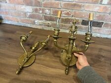 Pair vintage brass for sale  North Haven