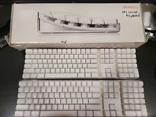 Teclado sem fio IOB Apple modelo nº A1016 inglês QWERTY com teclado numérico LOTx2 comprar usado  Enviando para Brazil