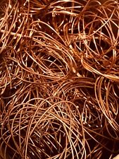Fio de sucata de cobre 1/2 lb brilhante #1 material metálico artesanato arte recuperação fundição comprar usado  Enviando para Brazil
