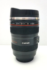Lente para cámara Canon Caniam EF 24-105 mm acero inoxidable taza de té café, usado segunda mano  Embacar hacia Argentina