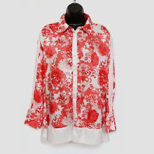 Red floral top for sale  Ireland