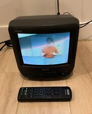 Sony Trinitron CRT TV KV-9PT60 9" Retro Gaming Screen Tested With/ Remote for sale  Shipping to South Africa