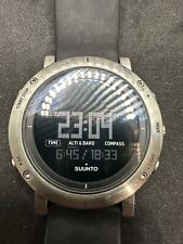 Relógio masculino Suunto Core premium para área externa aço escovado preto comprar usado  Enviando para Brazil