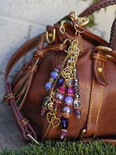 Bolsa de mão ORIGINAL bolsa de joias charme chaveiro personalizado bolsa bling MK, DB Hangtag comprar usado  Enviando para Brazil