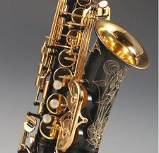  Saxofone Alto YAS-82Z Gold Key Super Profissional Alta Qualidade Preto Dourado Sax , usado comprar usado  Enviando para Brazil