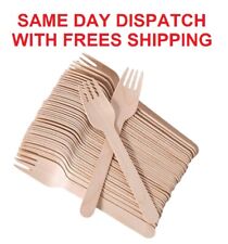 Wooden cutlery forks for sale  LEICESTER