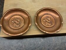 Copper embossed plates for sale  SUTTON-IN-ASHFIELD