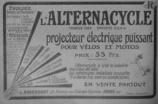 1921 press advertisement d'occasion  Expédié en Belgium