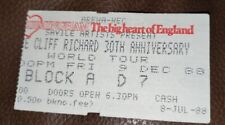Cliff richard ticket for sale  LINCOLN