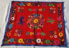 40" x 34" Vintage Rabari Throw Embroidery Ethnic Tapestry Tribal Wall Hanging, used for sale  Shipping to South Africa