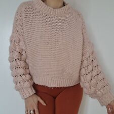 Pale pink knitted for sale  RADLETT