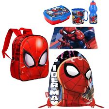 Spiderman maschera zainetto usato  Macerata