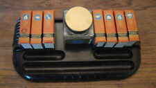 VINTAGE  DENNISON DESK SET  BAKELITE TRAY  W/ INKWELL  &  7 LABEL & TAG  BOXES for sale  Shipping to South Africa