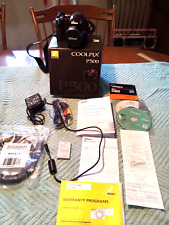 Câmera digital Nikon Coolpix P500. 2011 com caixa original + muitos extras Candy App vermelho comprar usado  Enviando para Brazil
