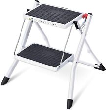 KINGRACK Step Ladder, Double Side Folding Step Stool, 2 Step Portable Ladder for sale  Shipping to South Africa