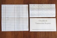 Checkbook transaction registers for sale  Butler