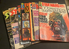 Lote de 9 revistas vintage de Star Wars - Fangoria / Starlog / Monstruos famosos segunda mano  Embacar hacia Argentina