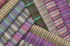 Sofá almofada tecido listrado tapeçaria mexicana material estofado 55" de largura comprar usado  Enviando para Brazil