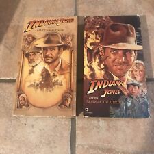 Indiana Jones VHS Temple of Doom and The Last Crusade - Consíguelos ambos segunda mano  Embacar hacia Argentina