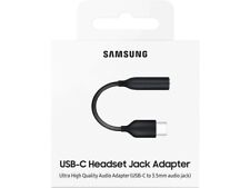 Original Samsung AUX Jack Adaptador USB-C 3,5 mm Audio Música Auriculares Cable Plinke segunda mano  Embacar hacia Argentina