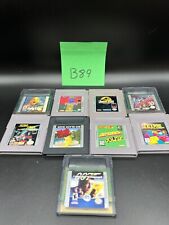 Gameboy & Gameboy Color Games - Lot of 9 TESTED  B89 for sale  Shipping to South Africa