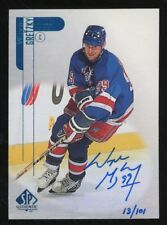 Used, 1999 SP Authentic Hockey #58 Wayne Gretzky Rangers HOF Signed AUTO /101 for sale  Passaic