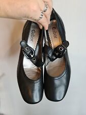 Gabor Black Leather Maryjane Shoes Size 6.5- Great Condition for sale  Shipping to South Africa