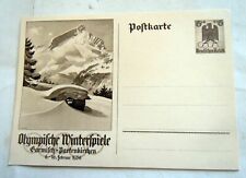 Cartolina olimpica 1936 usato  Concordia Sulla Secchia