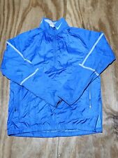 Jaqueta de chuva Nike Golf Wind 1/2 zíper masculina M azul cinza pulôver forrado longo @G2 comprar usado  Enviando para Brazil