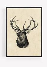Vintage stag deer for sale  WOLVERHAMPTON