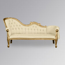Chaise longue gold for sale  Shipping to Ireland