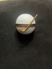 golfer limoges trinket box for sale  Ardmore