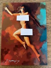 Cartão de arte Marilyn Monroe #117 numerado limitado xx/50 Edward Vela assinado 2021., usado comprar usado  Enviando para Brazil