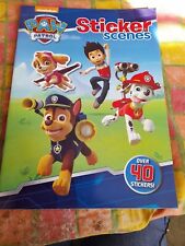 Nickelodeon PAW Patrol Sticker Scenes by Parragon Books Ltd (Paperback, 2016), używany na sprzedaż  Wysyłka do Poland