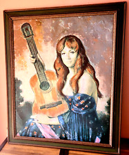 beautiful guitar art framed for sale  Kissimmee