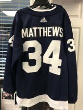 Camiseta Toronto Maple Leafs Adidas Navy 2022 NHL Heritage Classic Auston Matthews comprar usado  Enviando para Brazil