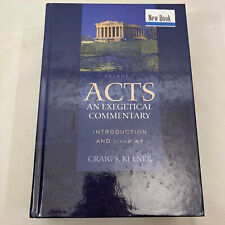 Acts An Exegetical Commentary Vol 1 Introdução e 1:1-2:47 por Keener 2012 HC comprar usado  Enviando para Brazil