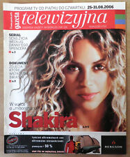 Gazeta Telewizyjna 2006 Shakira cover na sprzedaż  PL