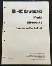 Kawasaki kh400 1976 d'occasion  Paris XII