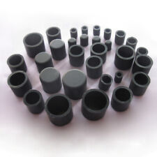 Tapa de goma de silicona negra redonda tapas de tubo tapas de patas de silla tapas finales 2,8-60,5 mm, usado segunda mano  Embacar hacia Argentina
