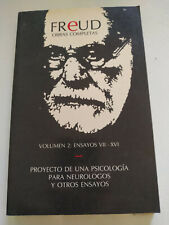 Freud Obras Completas Volumen 2 Ensayos Vii-Xvi Hyspamerica - Libro Español, usado segunda mano  Embacar hacia Argentina