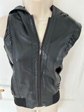 Black sleeveless hooded for sale  WATERLOOVILLE