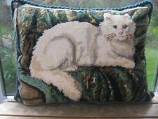 Needlepoint tapestry cushion for sale  PICKERING